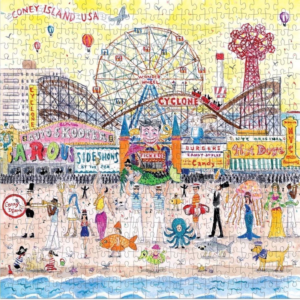 Summer at the Amusement Park  500 Piece Puzzle!
